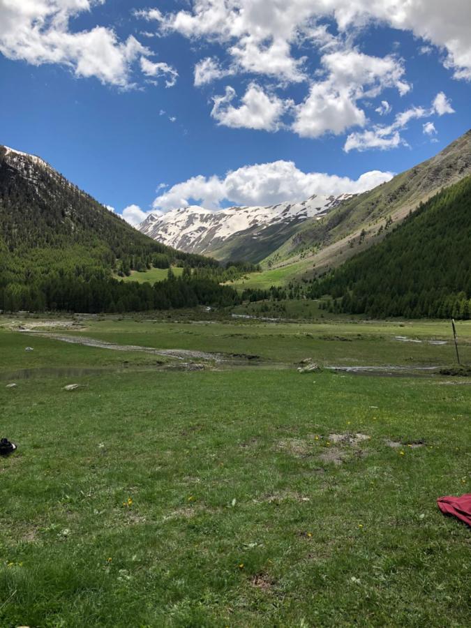 Le Chal Heureux Bel Appartement Dans Vieille Ferme De Montagne Renovee Les Orres Eksteriør bilde