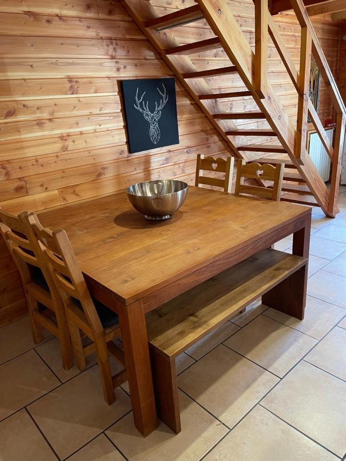 Le Chal Heureux Bel Appartement Dans Vieille Ferme De Montagne Renovee Les Orres Eksteriør bilde