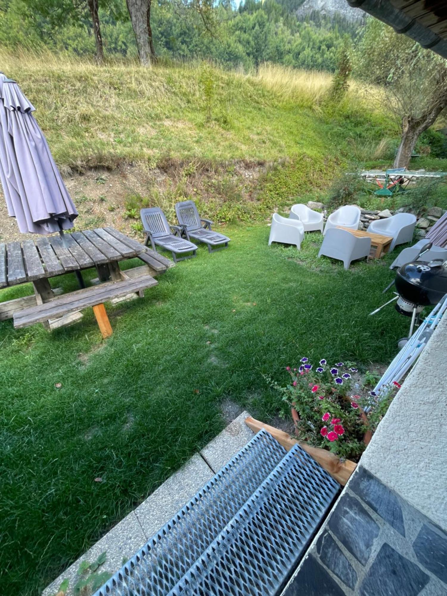 Le Chal Heureux Bel Appartement Dans Vieille Ferme De Montagne Renovee Les Orres Eksteriør bilde